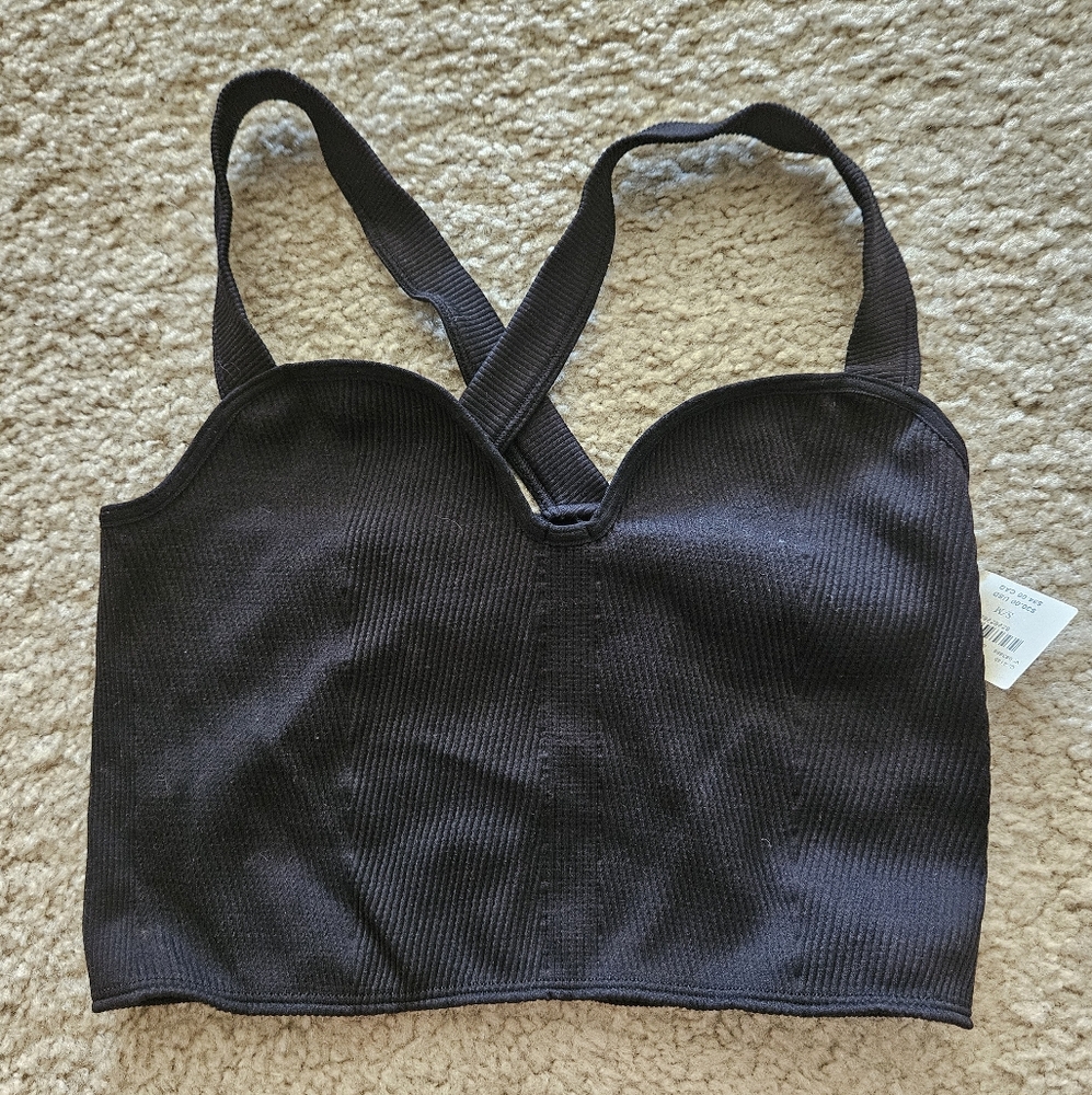 Anthropologie Cami Cropped Tank